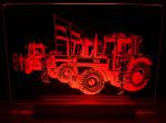 CASE IH Ausstellung LED Schild